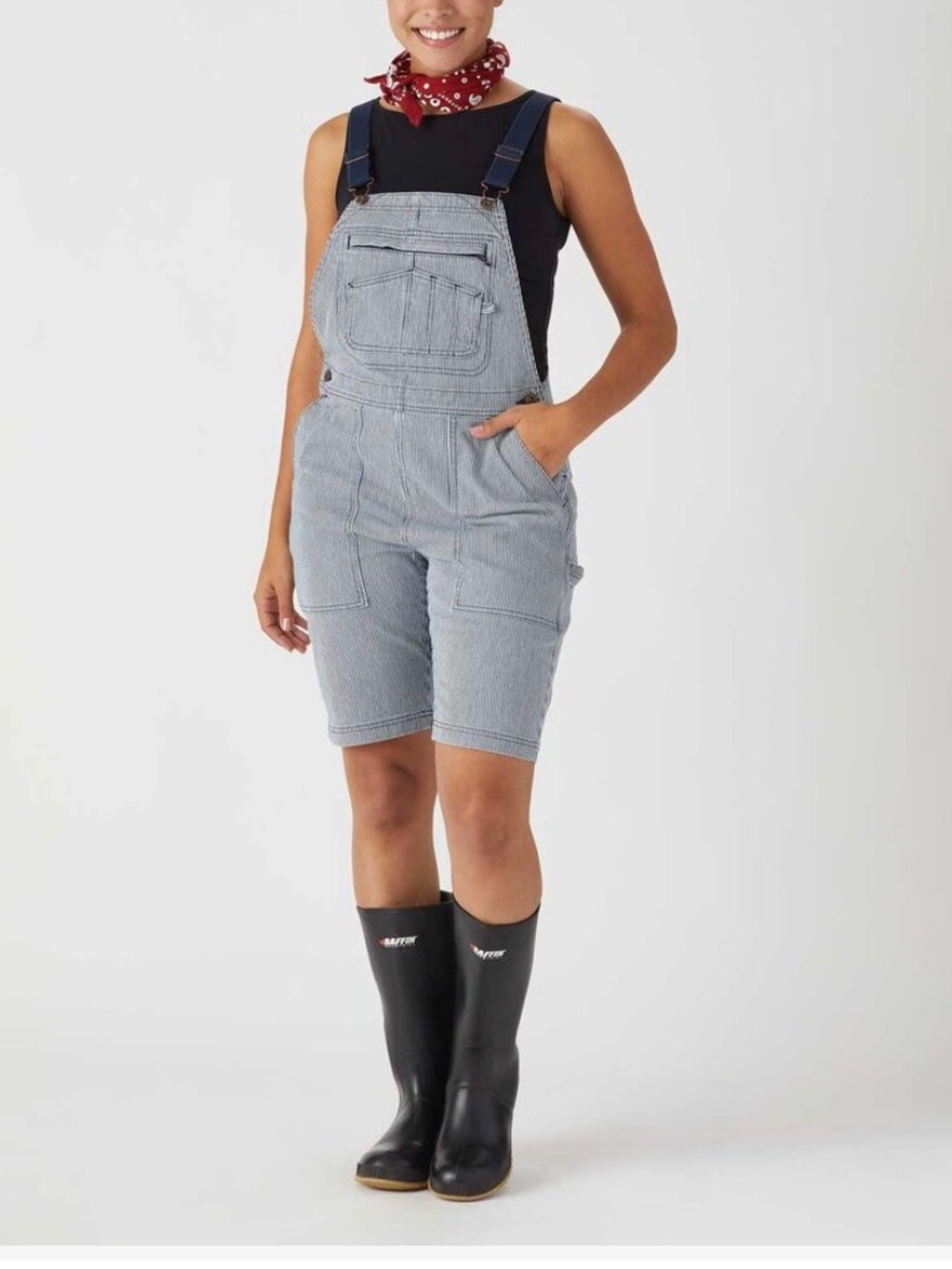 Duluth Trading Co Rootstock Short Overalls XXL Like New Condition Bib